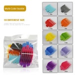 남자바리깡 헤어 클리퍼 Wahl 1.5/3/4 용 범용 헤어 클리퍼 리미트 빗 가이드 부착 크기 이발사 교체 10 개, 5/6/10/13/16/19/22/25mm G0427... 