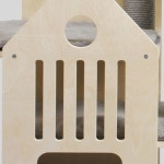 5단 근대 성 투명볼 해먹 원목 캣타워 단단한 고양이 하우스 튼튼한 집 반려묘 모던 캐슬 : 딥마인