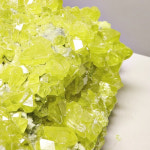 랩그로운 황 결정 클러스터(Lab-grown Sulfur) : 케미미네랄