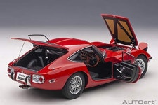 AUTOart 오토아트 1/18 토요타 2000GT 와이어 스포크 휠 버전 레드 78761 : 펀앤조이재팬