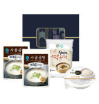 설날 단체 떡국선물세트 4호 떡국떡 곰탕 라면 즉석밥 팥죽 명절 설 설날 기프트판촉행사 : 파라팡
