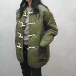 오버핏 퀼팅 누빔 깔깔이 떡볶이 패딩 점퍼 : 스타일멜란지