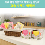 요술수세미 싹싹이 종이케이스포장 30매x6팩(총 180매)+행주3장 : 공영쇼핑