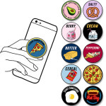 과자 간식 버터 나이프 그립 스마트톡 휴대폰거치대 핑거 링 홀더 : 메이플래닛