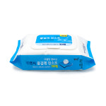 청소포 물걸레청소포 청소용물티슈 티엔씨 엠보싱 표준형 30매 10개 캡형 베이킹소다함유 : 홈인더스트리