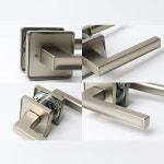 도무스 방문손잡이 704NI 니켈무광 욕실 방문고리 문손잡이 교체 도무스메탈 : 남선하드웨어금속