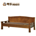 황토흙쇼파 황토쇼파 숯 만수무강 건강 효도 침대 카우치 3인용 6006C : 모닝팜스