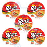 팔도 왕뚜껑 큰컵 110g 5개 컵라면 큰사발 간식 : 디라이스