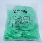 연고곽 고급형 10g 크림통 연고통 랜덤색상(핑크 옐로우 그린) 1봉(100ea) : 조아메드