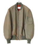 SUGARHILL 슈가힐 GILL LEATHER MA-1 길 레더 마윈 자켓 23SSLA08 : 피클오사카