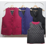 형제상회 할머니옷 자가드 솜 누빔 조끼 겨울 국산 0029W01 : 동두천 형제상회