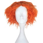 여성 가발 HAIRJOY 합성 머리 매드 해터 이상한 나라의 앨리스의 모험 곱슬 숏 오렌지 코스프레 : 아트파트