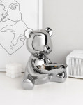 미드 센추리 모던 인테리어 실버곰 트레이 악세서리 차키 보관 오브제 : 도그미아