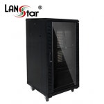 랜스타 LS-1600HQ 고급형 허브랙 검정 33U 1600x800x600 통신랙 국제규격 : 싸비몰