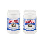 LouAna 루아나 100% 순수 코코넛 오일 414ml 2통 1세트 100% Pure Coconut Oil, 14 fl oz : 테이스티뉴욕