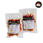 [다솔푸드] 다솔직화구이 꽃(튜립형)닭발 250g + 다솔직화구이 오돌갈비 200g : 키션하우스