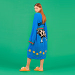 [위글위글] 수면 가운 홈웨어 라운지 로브 - Dont Panic : 위글위글