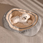 강아지 방석 고양이 방석 애견 이불 도넛 극세사 겨울 쿠션 S : 마브펫