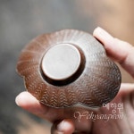 [다도 다기받침] 예향원 순수공 베고니아 순동 찻잔 받침 5개 세트 E-9565 : 예향원