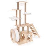 휠 달린 캣 타워 가성비 런닝머신 스크래쳐 운동 펫 : 우리구매대행