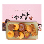 공주 알밤빵(정안휴게소 찰밤빵) 선물세트 밤빵 12구 6종 : 신풍애농부들