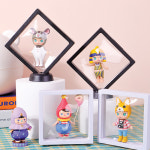 더룩 스탠드 쫀쫀케이스 디피용 투명 포장케이스 선물 악세사리 주얼리 보관 7x7cm : 도라이카