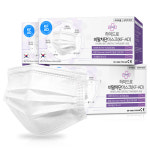 국산 3중 비말차단 마스크 200매 KF-AD MB필터 의약외품 CE 대형 / 어린이 소형 : 굿셀