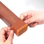 3세트 고무발 의자발 고무보호캡 직사각형 가구 고무 발 패드, 테이블 의자 다리 끝 캡 커버 보호대, 8 개 : 좋은물건과좋은사람