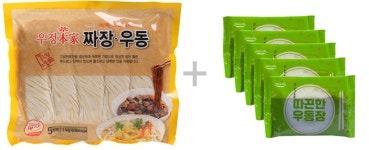 삼시푸드 우정본가 짜장 우동 1kg : 우정유통