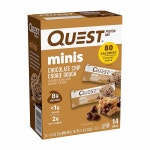 Quest Nutrition 퀘스트뉴트리션 프로틴바 미니 초콜릿칩 쿠키 도우 14개입 : 또랭이 스토어