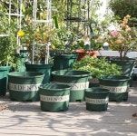 [태양사신] 가드닝 모스그린 플라스틱화분 : 미포