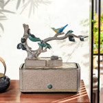 베란다연못 분수대 꾸미기 소형 분수대 연못 소품 : SM 마켓