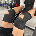 ZIROU 무릎보호대 헬스 러닝 축구 자전거 등산용 : WAVAVA