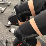 ZIROU 무릎보호대 헬스 러닝 축구 자전거 등산용 : WAVAVA