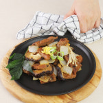 돼지왕갈비 3인분 1.3Kg 수제 왕갈비 뼈있는고기 숯불구이 캠핑용양념고기 : 이영환갈비