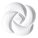 업소용멜라민그릇하이젬 풍차 5절접시 화이트 : 주방용품몰 주용키친플러스