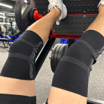 ZIROU 무릎보호대 헬스 러닝 축구 자전거 등산용 : WAVAVA