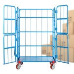 4문형 롤테이너 카트 철제 스틸 수레 산업용 물류 창고 대형 : 아크맨