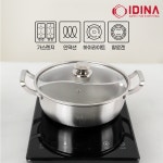이디나 스텐 일체형 무코팅 인덕션 가스렌지 겸용 반반 태극 냄비 샤브 마라 짬짜면 : 오늘 ONL 마켓