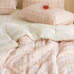 차렵 이불세트 호텔식 기숙사 신혼 이불 사계절 침구세트 침구류 S/SS 딥그린 : 엠보라