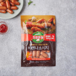 롯데 의성마늘 비엔나 160g x 2 : 라온아비