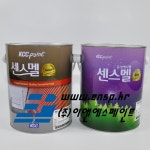 KCC 센스멜골드 에나멜  백색 무광 3.78L 목재 철재 공업용 : 이앤에스피