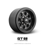 GM70234 지메이드 GT02 2.2인치 비드락휠 블랙 2개 Gmade GT02 2.2 Beadlock Wheels (2) : 알씨마트