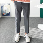 29-41 남자 기모 바지 링클프리 본딩 스판 겨울 슬랙스 빅 사이즈 : 놈시크