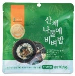 담우 무농약 동충하초가 들은 나물 비빔밥 산채 나물에 비벼밥 10.5g 1-2인분 : 건강한가.