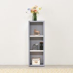 원룸 인테리어 미니 슬림 3단 우드 선반 책장 43cm (7색) 책장형 서재 오픈 아파트 LP : 자르파라