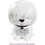 바비 엑스트라 패션 인형 피규어 강아지 핑크 퍼플 판타지 헤어 네온 비니 액세서리 세트 : 홍길동