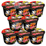 삼양 불닭볶음면 105g 큰컵 8개 컵라면 화끈매운라면 : 디라이스
