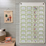 아빠차트 x 문장이술술 언어 인지치료 학습 발달 낱말카드 노출 차트 NB2W : 에코앤펀