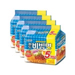 팔도 비빔면 130g 5개입X4팩(20봉) : 연화스토어